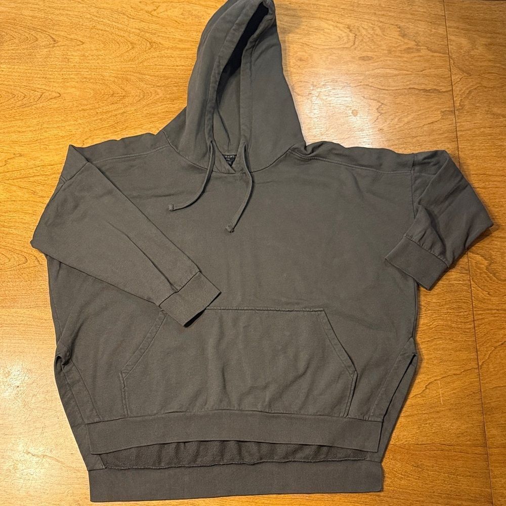 All Saints Charcoal Hoodie